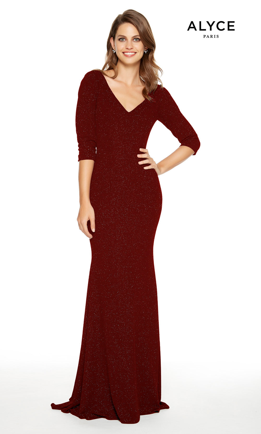 ALYCE Paris 27377 Special Occasion V-neck  Dress