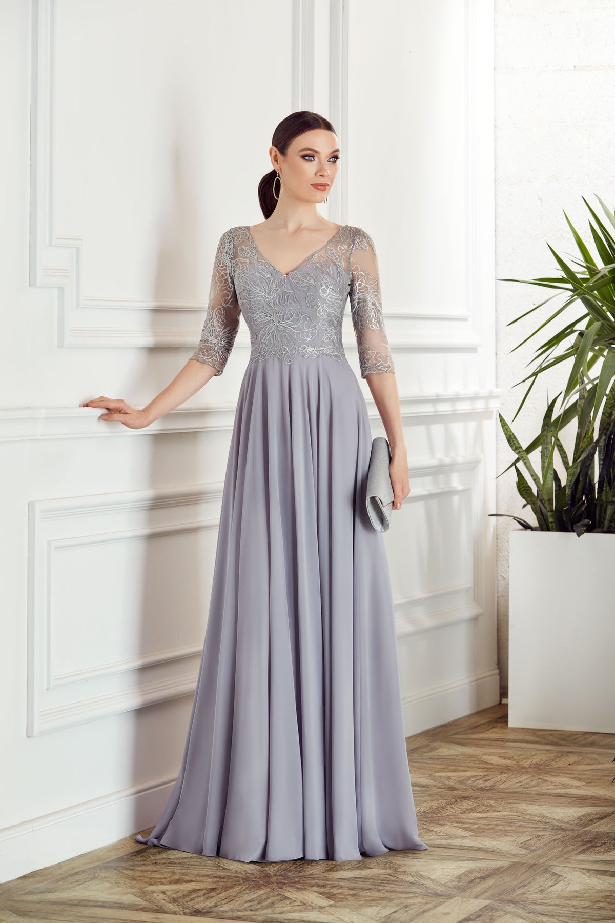 Alyce Paris 27475 Illusion d&#39;occasion spéciale plus robe fluide taille