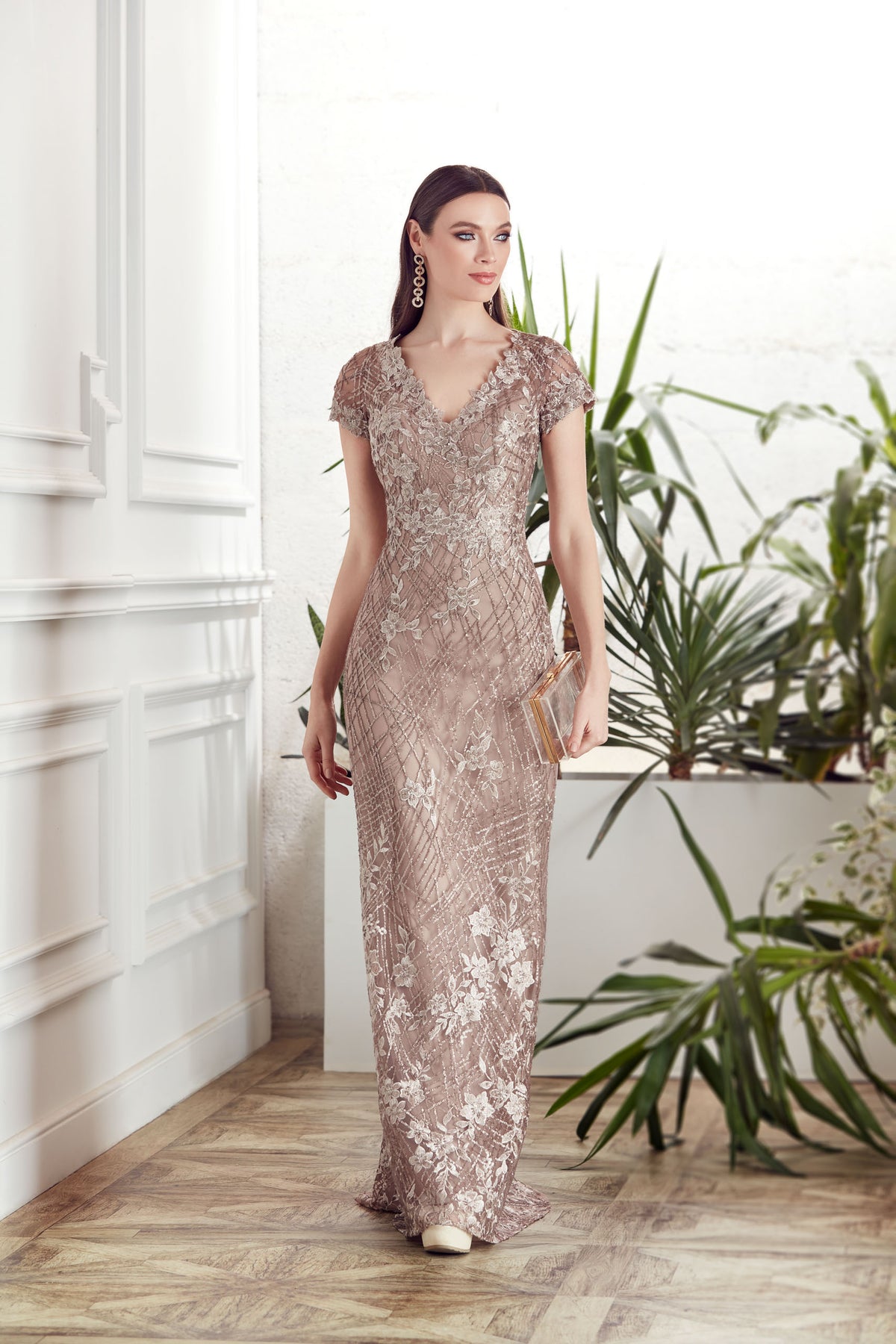 Alyce Paris 27525 Illusion d&#39;occasion spéciale a embelli une robe de ligne