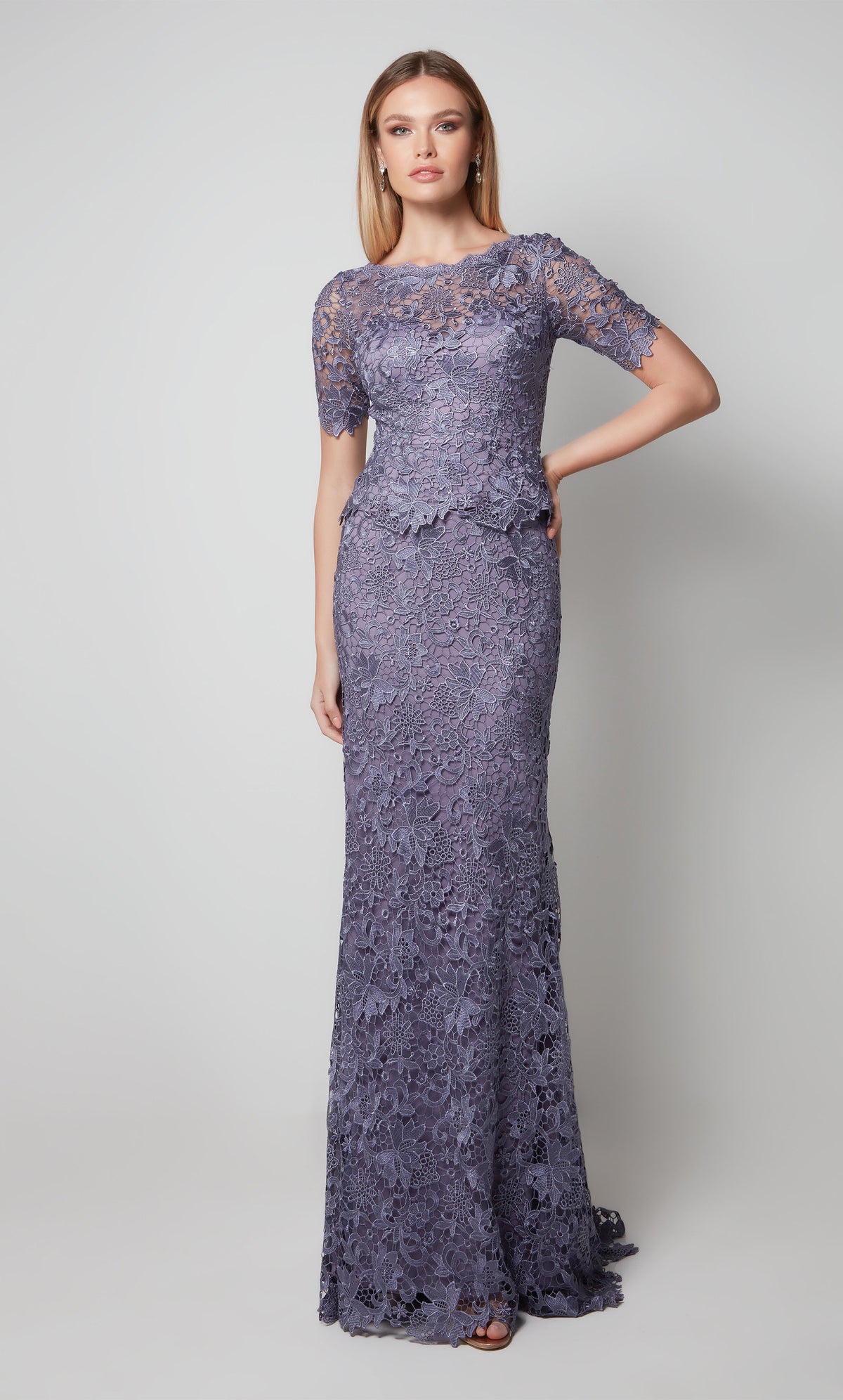 ALYCE Paris 27555 Special Occasion Illusion Chic Straight Dress