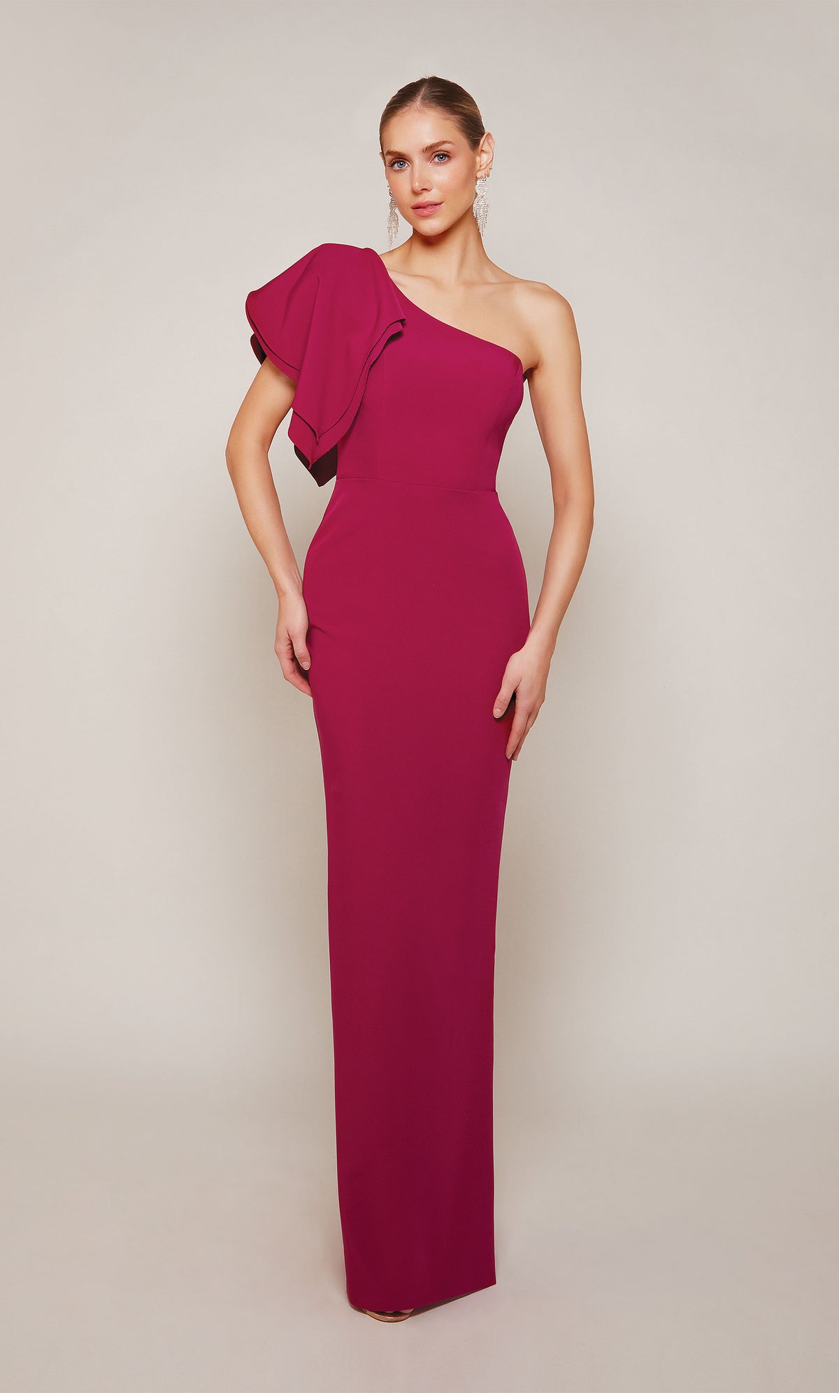 Alyce Paris 27644 Special Dishinling One Shoulder Elegant Straight Drest