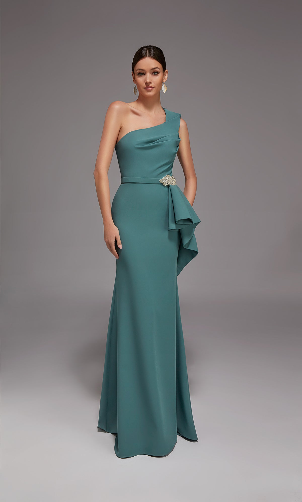 Alyce Paris 27812 Ocasião Especial Vestido de Convidado de Casamento Chique de Neckline