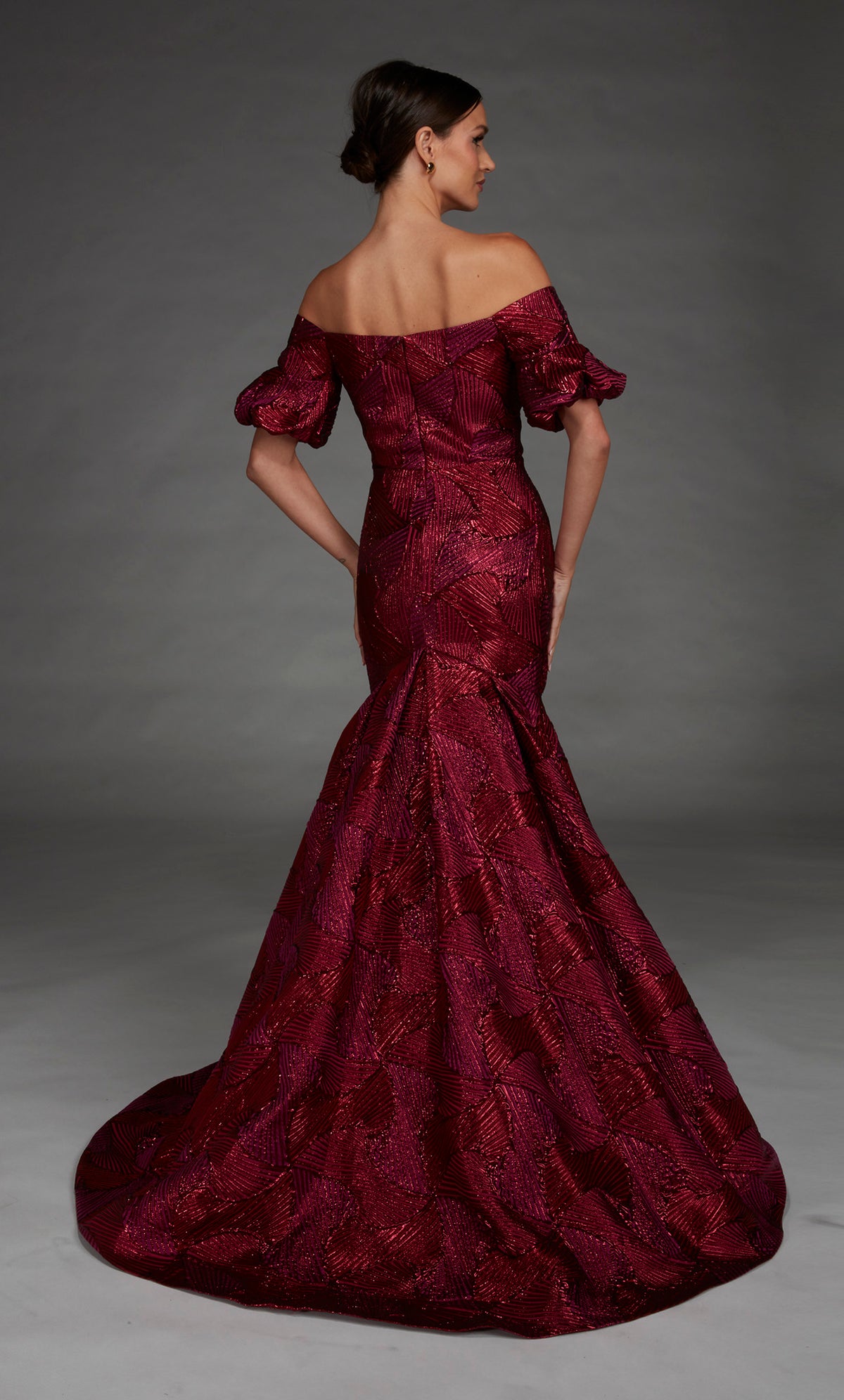 ALYCE Paris 27889 Special Occasion Off The Shoulder Neckline Corset Mermaid Dress