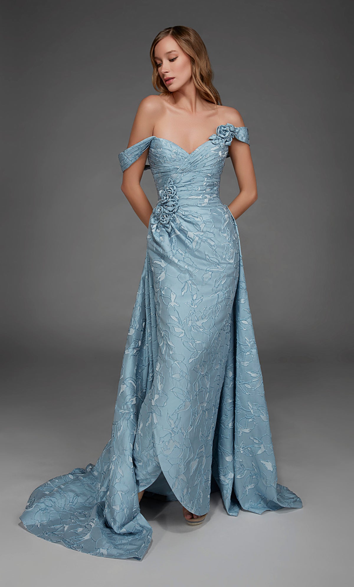ALYCE Paris 55022 Special Occasion Sweetheart Neckline Ruched/draped A Line Dress