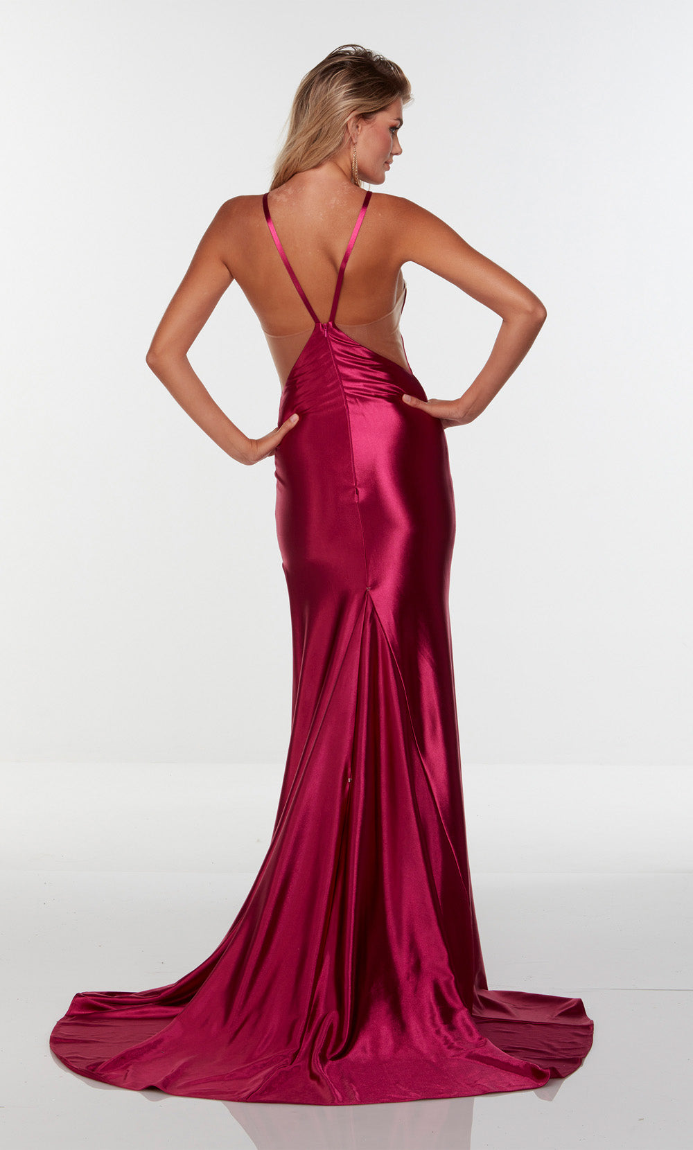 Alyce Paris 61161 Alyce Halter Long Sexy Vestido recto