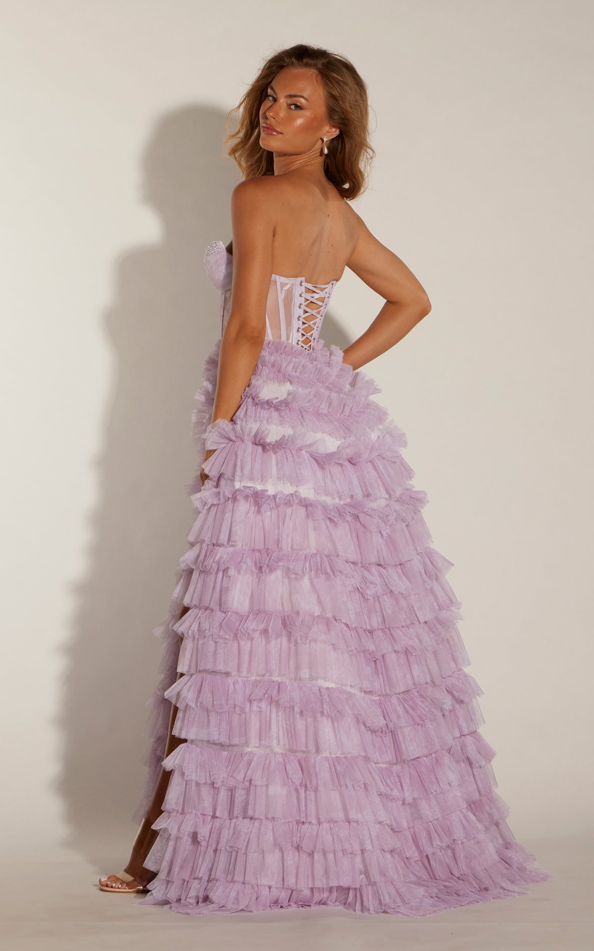 ALYCE Paris 62444 Alyce Long Sweetheart Neckline Corset A Line Dress