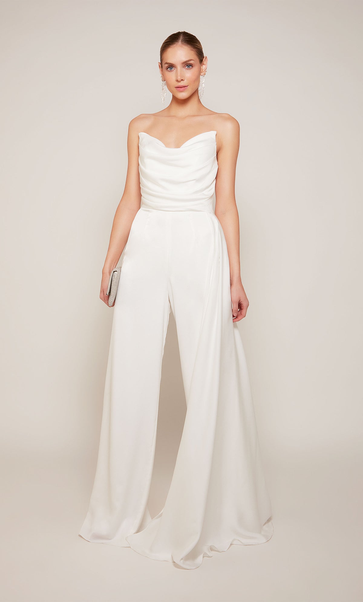 Alyce Paris 70050 Bridal Cowl Train Overall Kleid