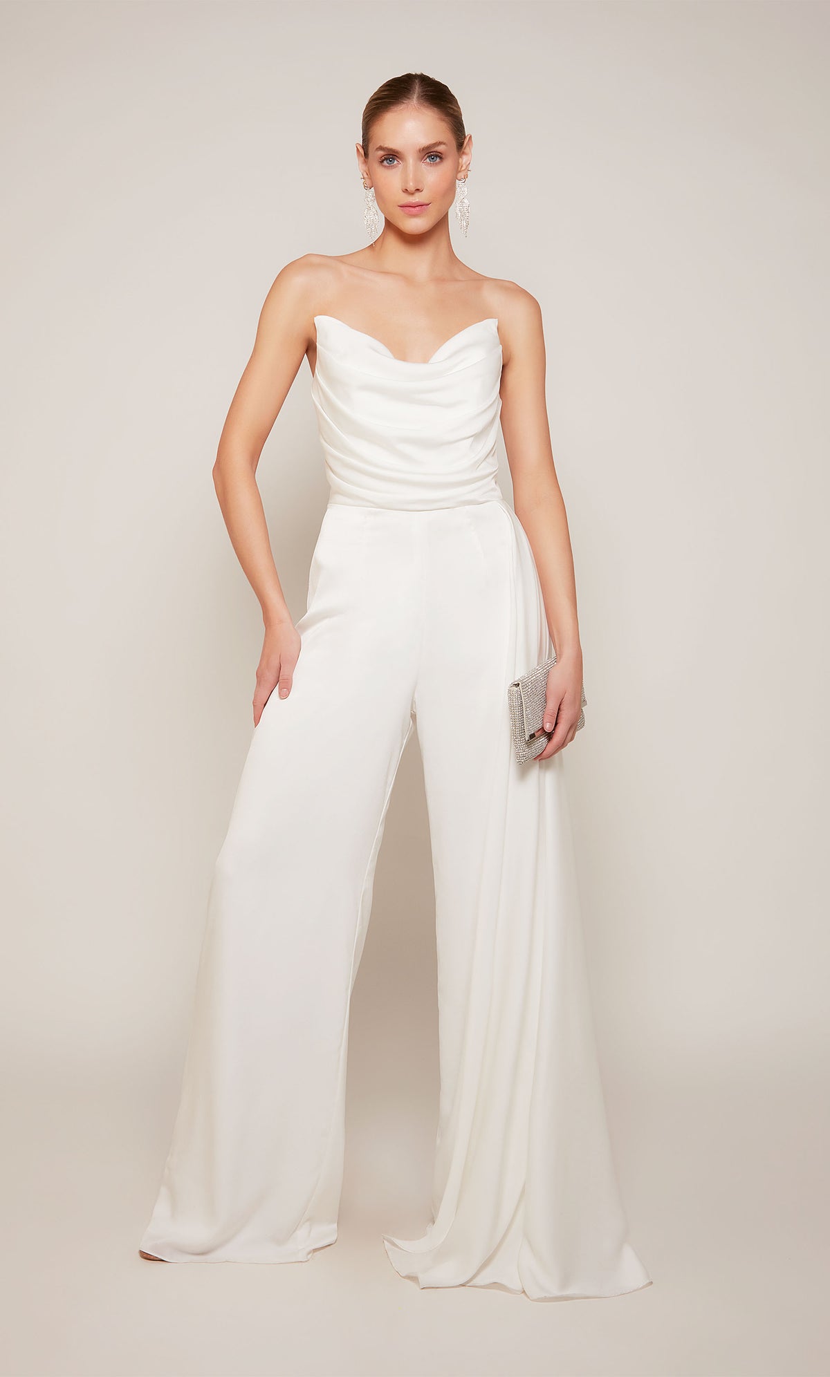 Alyce Paris 70050 Bridal Cowl Train Overall Kleid