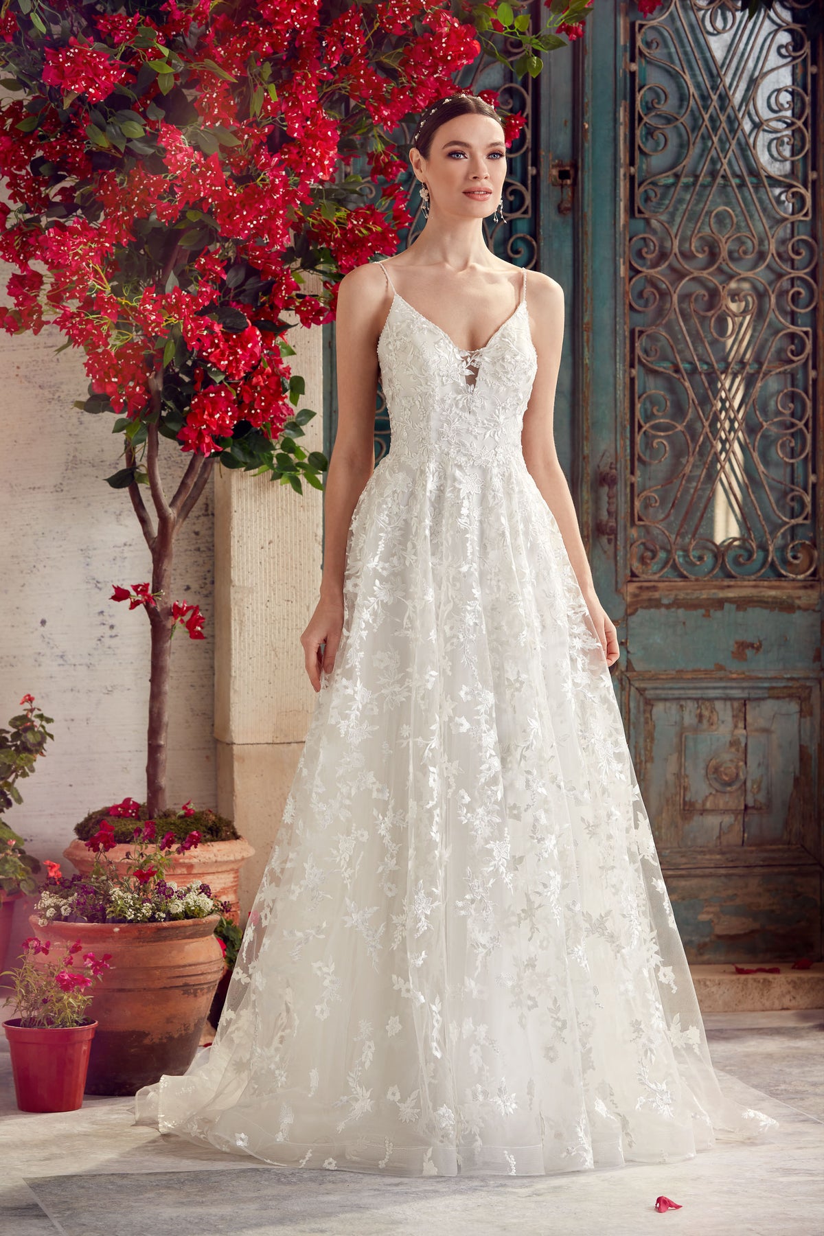 ALYCE PARIS 7012 BRIDAL V-NICK ENGRESSE FIT N ROBLE