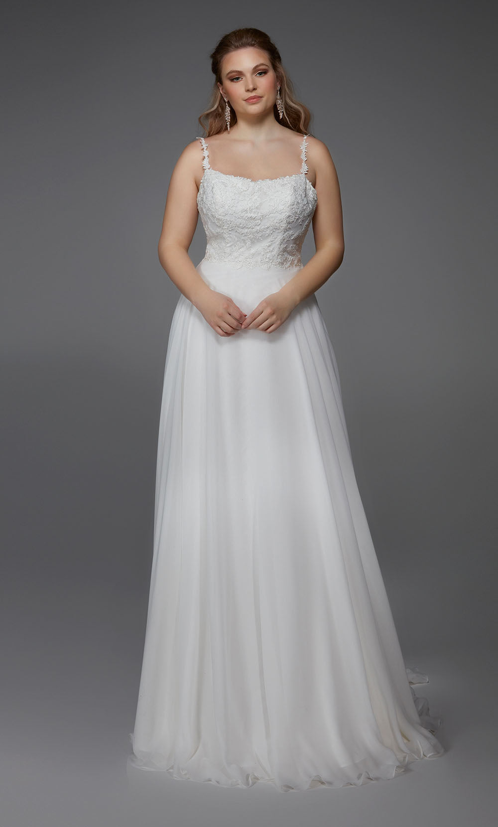 Alyce Paris 7018 Abito fluido abbellito da sposa