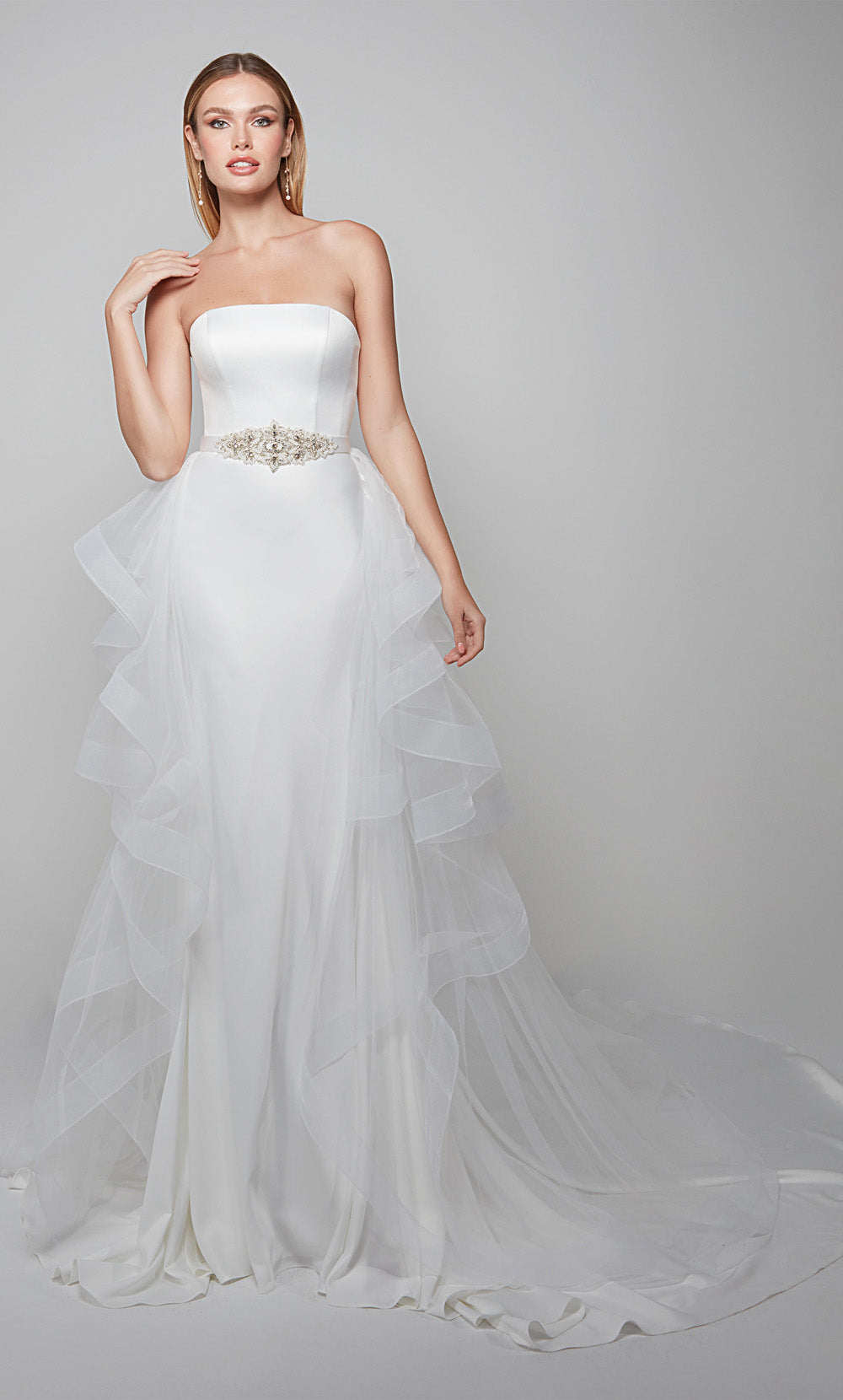 Alyce Paris 7025 Bridal от посадки на плече