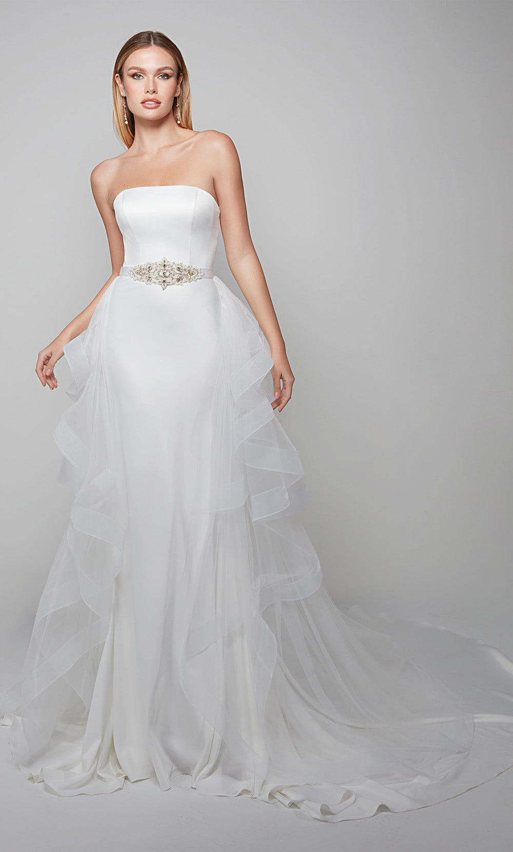 Alyce Paris 7025 Bridal от посадки на плече