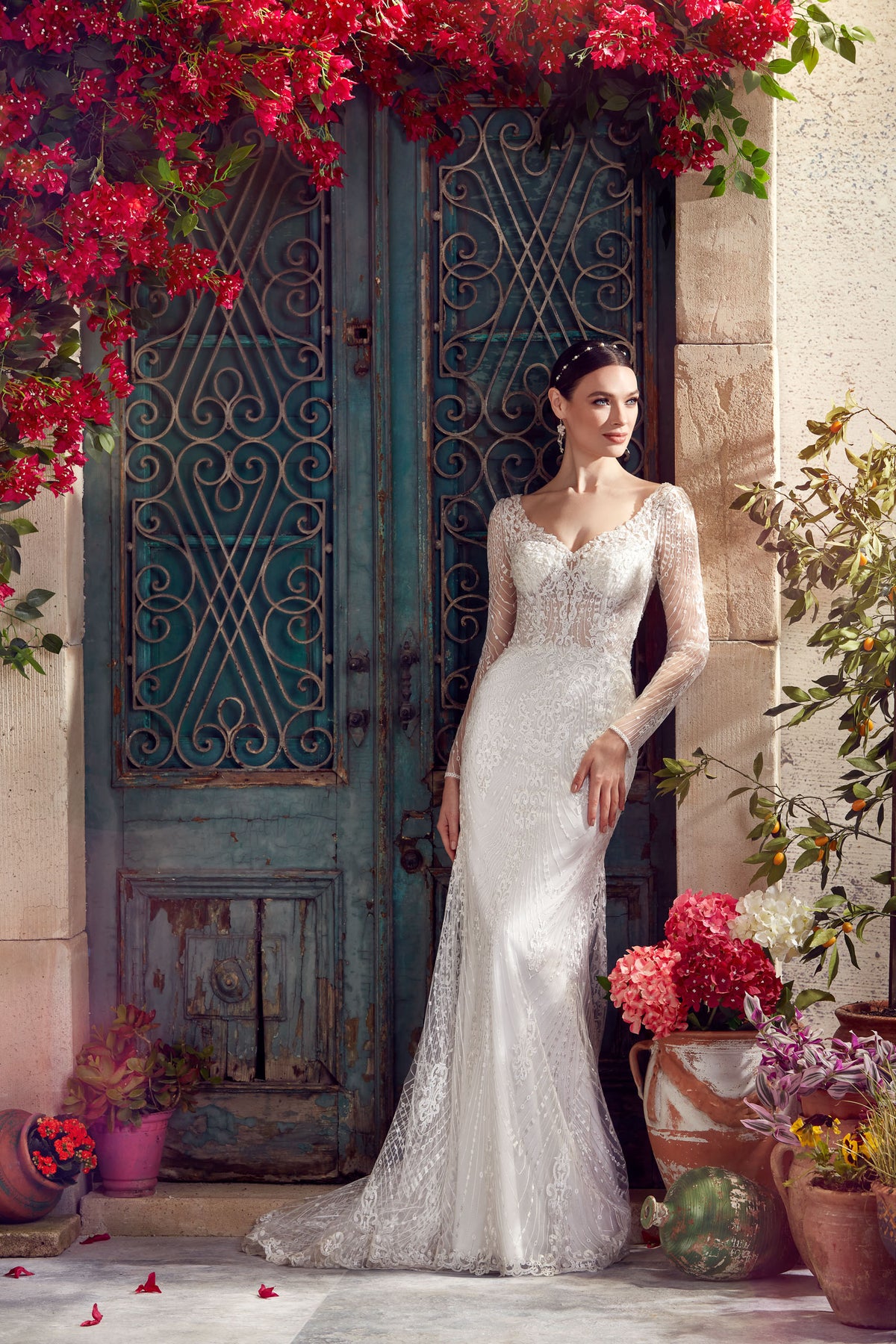 Alyce Paris 7030 Bridal V-образные кнопки подходит для платья Flare