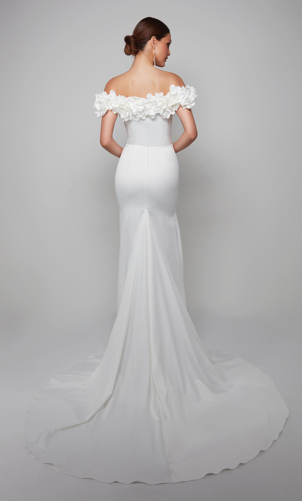 Alyce Paris 7061 Bridal с платья русалки на плече