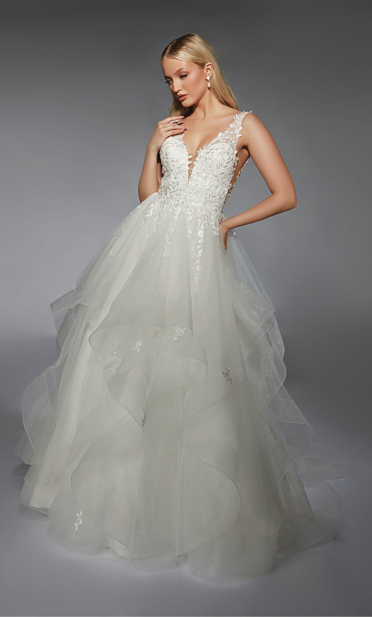 Alyce Paris 7126 Robe de bal de la mariée de la mariée de la mariée