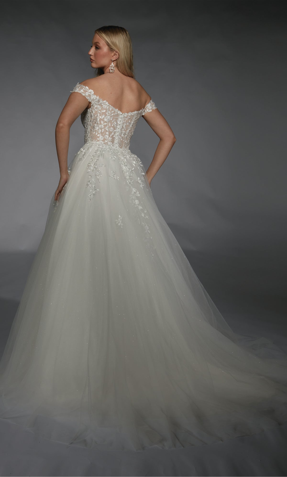 Alyce Paris 7129 Bridal с платья с плечевым корсетом для мячи