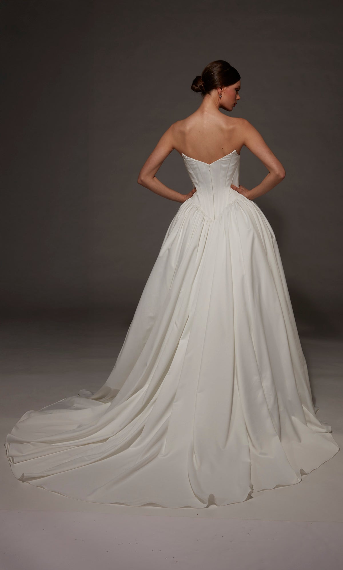 ALYCE Paris 7172 Bridal Cat-eye Neckline Plus Size Ballgown Dress